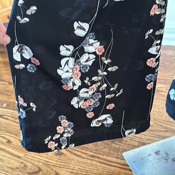 Frank Lyman high waisted floral flare pants - Picture 6 of 11